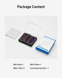 Telesin Luna Ultra Filter CPL VND Black Mist Magnetic Lens Set ND2-32 Filters CoolRose Portrait Filter Wide-Angle Lens For Insta360 Luna Ultra 28-Layer Coating Waterproof Dustproof For Action Cam - View 13
