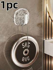 Self-Adhesive Bathroom Hooks No Drilling Required Modern Wall-Mounted Storage Rack, Glacier Pattern, Drill-Free Installation, Suitable For Kitchen And Bathroom. Bathroom Hooks, Kitchen Storage, Easy To Install. Can Be Used For Halloween Decoration - Multicolor - View 14