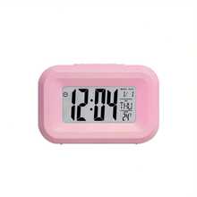 New Electronic Alarm Clock With Night Light And Silent Mode Smart Wake-Up Clock With Night Light Loud Multi-Function Alarm (Temperature, Date, Weekday) Bedroom Office Desk Companion Decorative Alarm Clock Random Panda Peripheral Decorative Stickers Based On Specifications Desktop, Party Gift, Ideal Birthday Gift, Suitable For Multiple Scenarios. - A - View 13