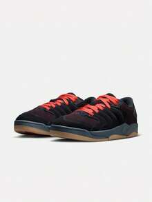 Men's JORDAN SESSION Low-Top Athletic Casual Shoes IB3731-403 - Black - View 3