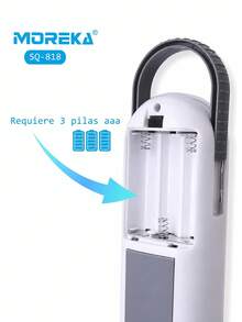 MOREKA linterna de luz de emergencia portátil, luz LED 3 en 1, luz para acampar al aire libre, puede ser portátil o iluminación interior - Blanco - Ver 3