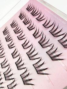 36 Clusters Self-Adhesive Eyelashes, No Glue Needed, Natural Look For Daily Travel & Light Makeup - View 6