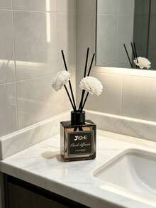 Rattan Reed Diffuser, Long-Lasting Essential Oil Diffuser, Flameless Fragrance Air Freshener, Suitable For Home Bedroom Bathroom Office Indoor Decoration - Aroma Diffuser - View 3
