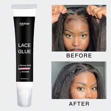 Lem Wig Renda Tahan Air 20ml/0.68fl.Oz - Daya Rekat Kuat, Tak Terlihat, Cepat Kering dan Mudah Dilepas - Perekat Wig Tanpa Bau, Cocok untuk Semua Wig Wanita dan Pria - 20 ml - View 5