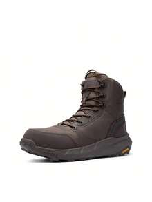 Men Work & Utility Shoes - Brown - View 4