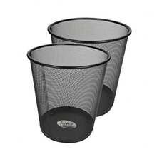 Wastepaper Baskets - Black - View 1