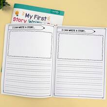 Lachilly Kindergarten Reading & Drawing & Writing Workbook, Coloring Practice Book, Creative Reading, Drawing & Writing Activity Book, Story Writing Activity Worksheets, Preschool Language Arts, Early Learning Education Workbook, Teacher Designed, Suitable For Classroom And Home Learning - Multicolor - View 12