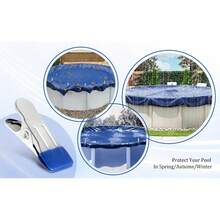 50PCS Metal Clothes Clips, Heavy Duty Stainless Steel Clothesline Clips For Hanging Clothes, Multi-Purpose Strong Grip Clips For Photos, Food Bags, Beach Towels, Laundry Drying, Camping, Kitchen, Crafts, Travel, Yard, BBQ, Mother's Day - Multicolor - View 9