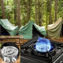 Portable Butane Gas Stove, Single Burner Camping Stove – Windproof Piezo Ignition Outdoor Cooker With Carrying Case For Camping, Hiking, Picnic, RV, BBQ, Hot Pot, Garden, Backyard & Emergency Cooking - A - View 6