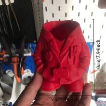 Teacher Coat Pen Holder STL File | 3D Print Desk Organizer (Digital File) - Multicolor - View 4