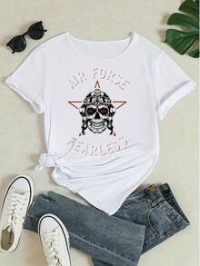 Women T-Shirts - 白色 - 查看 4