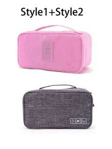 Travel Underwear Storage Bag, Portable Toiletry Bag, Travel Underwear Bra Organizer Bag - Multicolor - View 8
