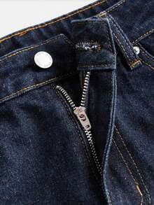 Women Denim Skirts - Navy Blue 2074 - View 7