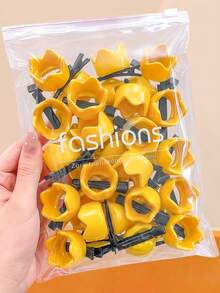 8/4pcs Cute Mini Crown Hair Clips, Durable And Non-Damaging, Sweet And Lovely Hair Accessories For Women And Girls, Suitable For Daily Wear, School, Party And Vacation - Multicolor - View 1