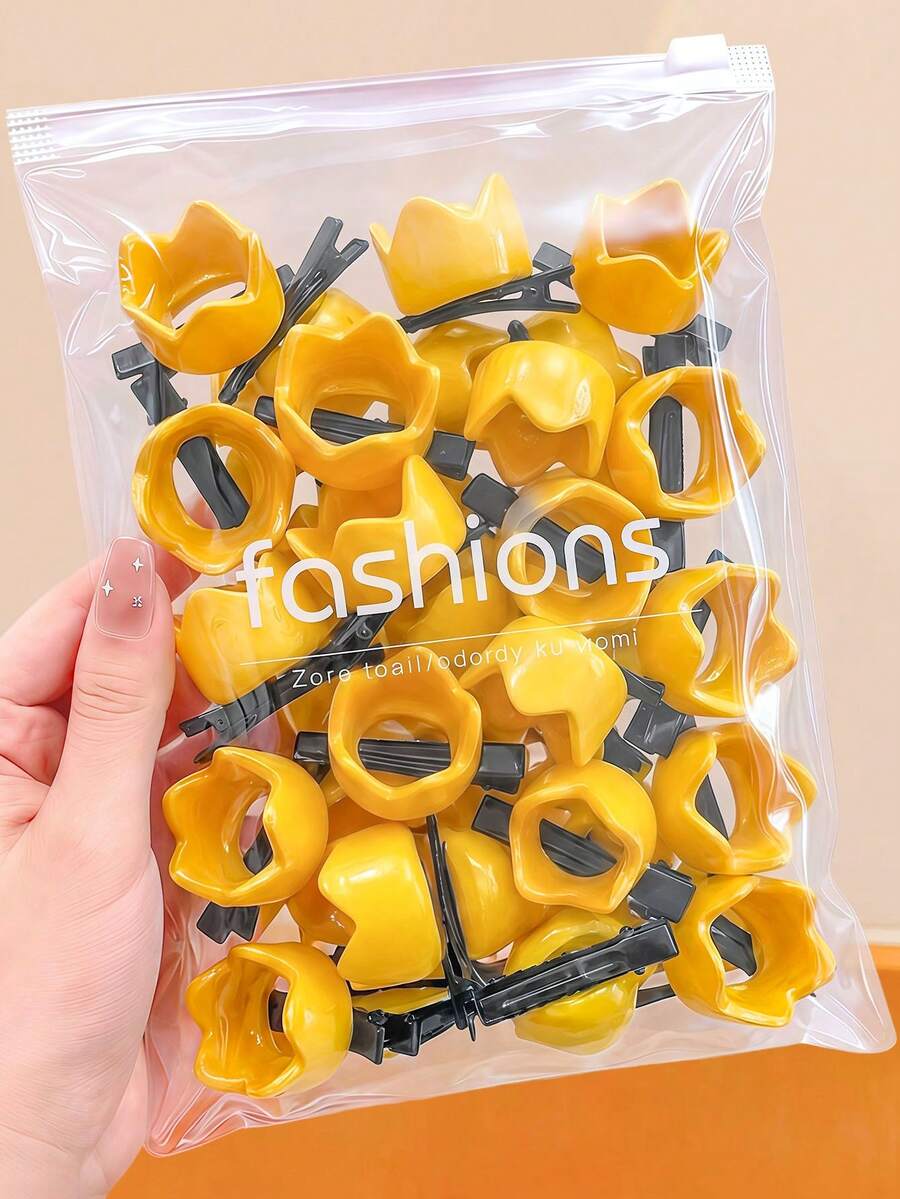 8/4pcs Cute Mini Crown Hair Clips, Durable And Non-Damaging, Sweet And Lovely Hair Accessories For Women And Girls, Suitable For Daily Wear, School, Party And Vacation - Multicolor - View 1