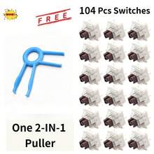 Mechanical Keyboard Switch Set Blue Brown Black Red Shaft Linear Tactile Switch For Gaming Keyboard Replacement Or 3D Print Fingertip Stress Relief Clicker Free Keycap Puller - View 15