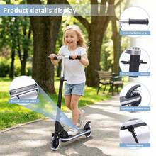 UBRAVOO Kids Scooters - Black - View 6