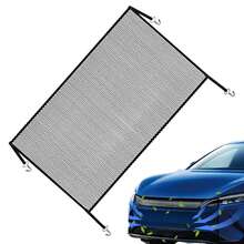 Car Grill Mesh Car Water Tank Net Barrier Rat Resistant Anti Insect Car Condenser Protect Net Bugs Repellant Air Radiator - Black - View 1