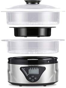 Hamilton Beach 37530Z/ Vaporera y Arrocera Digital/Bandejas Apilables/Capacidad de 5.2L - Ver 9