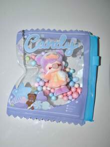 مجموعة هدية دمية فتاة بيجامة لطيفة تنفخ فقاعات مع سحر حقيبة محمول - مجموعة هدايا بيجامة فتاة بنقشة فقاعات - مشاهدة 13