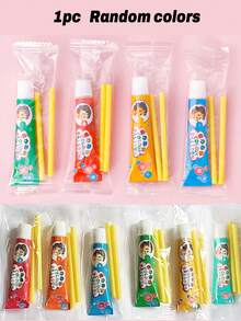 1/5/10/20pcs Random Color Cartoon Bubble Gum, Classic Nostalgic Gift, Small Gift, Cartoon Outdoor Creative Bubble Blower, Bubble Foam Holiday Party Giveaway - Multicolor - View 11