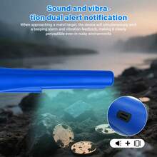 New Positioning Rod Handheld Underground Metal Detector GP Pointer Handheld Waterproof High Sensitivity Security Detector - Multicolor - View 3