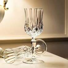 Party Worry-Free Thick Champagne Glass – 8oz Crystal Highball Water Cup, Unbreakable & Reusable, Vintage Stemmed Glass Design, Crystal Clear & Excellent Transparency, High Durability & Scratch-Resistant, Heat-Resistant Suitable For Warm Drinks, Stackable & Easy To Store, Portable For Pool Parties, Cruises, Picnics – Perfect For Daily Home, Bar, Restaurant, Wedding, Father's Day, Ramadan, Independence Day - View 6