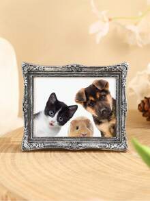 1pc Customized Photo Frame Refrigerator Magnet, Personalized Creative Mini Photo Frame Magnet, Suitable For Refrigerator, Wedding Anniversary Birthday Gift, Home Kitchen Decor - Multicolor - View 6