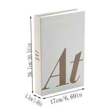 2/3pcs Home Fashion Faux Book Decor, Luxury Decorative Books, Living Room Decor, Home Decor, Coffee Table Books, Modern Fashion Decorative Books, Stackable Display Books, Hotel Decor, Gift - Decor Book - View 8
