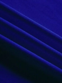 客製化女款長袖T恤－可添加文字，自訂文字/訊息/生日祝福，個性化文字客製運動衫 - 藍色 - 查看 4
