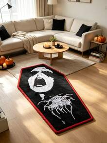 1 pieza Alfombra decorativa de piso con patrón de fantasma de terror de Halloween, alfombra de piso de cocina, alfombra de piso de pasillo, adecuada para cocina, baño, pasillo, entrada, comedor y otra decoración del hogar, alfombra de cocina, alfombra de cocina, alfombra de piso de cocina, felpudo, alfombra pequeña, alfombra, alfombra de tira larga, alfombra de piso, decoración del hogar, alfombra de área, alfombra exterior, decoración del hogar, alfombra de área, alfombra de dormitorio, alfombra lavable, alfombra de lado de la cama - Multicolor - Ver 5
