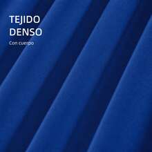 POLIGONO Curtains - Royal Blue - View 6