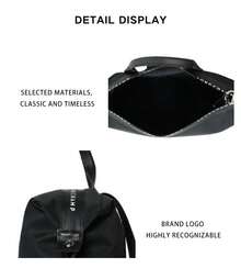 Longchamp Le Pliage Green Series Solid Color Ladies' Crossbody Bag 10166 HSR 001 - Black 10166 HSR 001 - View 9