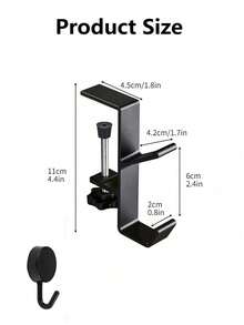 Creative Backpack Hook Fireplace Stocking Rack Office Desk Phone & Bag Hanging Hook Organizer Desktop Storage Rack Back To School Holiday Gift - New Arrival - View 10