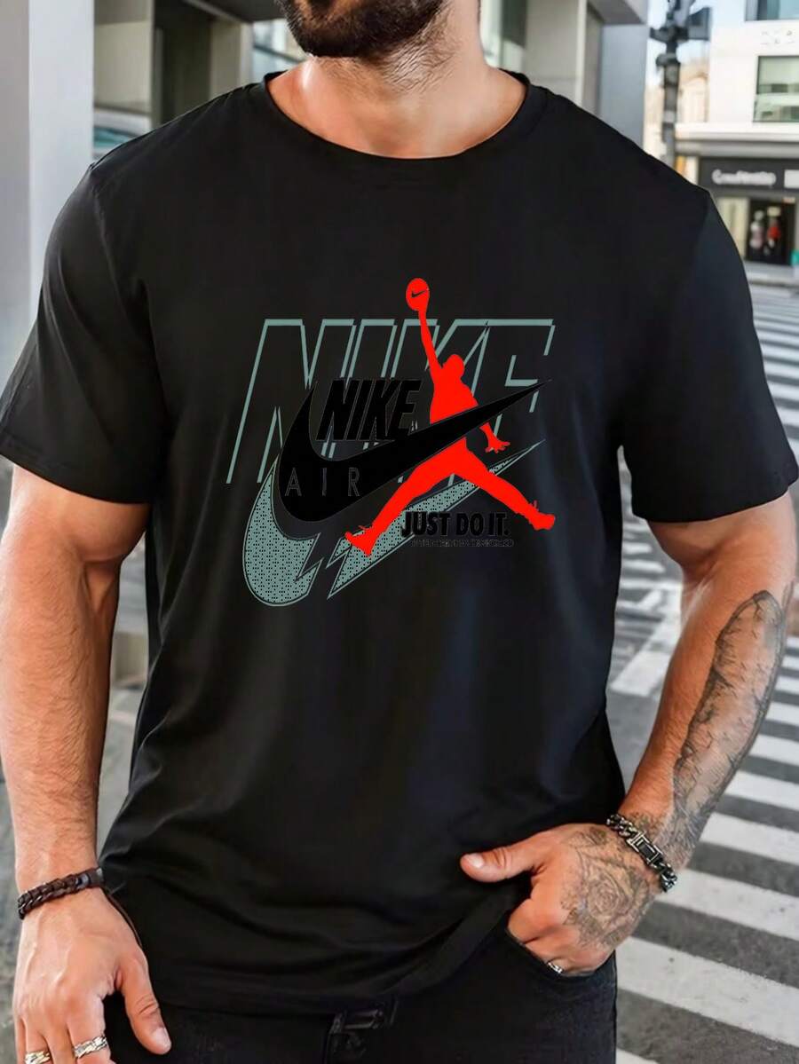 Men T-Shirts - Black - View 1