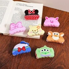 1pc Disney Cartoon Character Acrylic Hair Clip Creative Hair Accessory Hair Claw Clip Hair Ornament - Multiple Styles - View 5