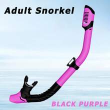 Adult Snorkel, Dual-Channel Exhaust, Full Dry Breathing System, Independent Drainage Valve, Suitable For Swimming, Snorkeling And Other Outdoor Water Sports, 7 Colors Available - Multicolor - View 6
