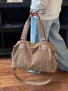 Travel Duffel Bags - Coffee - View 4