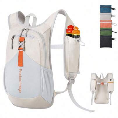 10L Hiking Backpack For Women Men Mini Packable Backpack Lightweight Small Daypack For Camping Travel Outdoor Beige