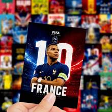 FIFA Panini 50pcs 2026 World Cup Football Stickers, Football Stars, National Teams, Trophies And Poster Style Designs, Suitable For Scrapbooking And Football Fans - Multicolor - View 3