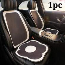 1pc Breathable Mesh Car Seat Back Cushion - Style a - View 7