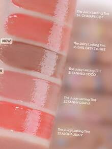 Rom&nd Romand THE JUICY LASTING TINT 31 TANNED COCO 3.5g/0.12oz，果凍光澤不黏膩質地，輕盈長效易疊擦，心形刷頭，迷你便攜設計，適合新手，K-Beauty，韓系彩妝，Olive Young，禮物 - 31 TANNED COCO - 查看 8