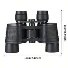 1pc V.FAR HD Black Binoculars FMC Multi-Coated Portable Compact Eyepiece 20mm Objective Lens 35mm Suitable For Landscape Bird Watching Ball Games Concerts Spectating Travel - Multicolor - View 4