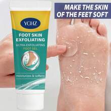YCHZ Foot Exfoliating Peeling Gel, Gentle Deep Cleansing Foot Scrub, Remove Dead Skin & Callus Soften Cracked Rough Heels, Alcohol Free Brightening Foot Care, All Skin Types, 50g - 50G - View 2