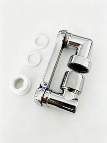 1440° Universal Swivel Faucet, Heavy-Duty ABS With Metallic Surface, 2-In-1 Dual-Mode Extendable Retractable Faucet Nozzle With Anti-Splash Connector, Mechanical Arm Design, Easy Installation Compatible With Extender, Booster, Expander, Filter, Rotatable Manual Faucet, Modern Durable Faucet For Bathroom, Commercial Or Gift, Kitchen Sink Extender, Balcony Faucet, No Drilling Required - Multicolor - View 8