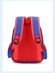 Disney Spider-Man Cartoon Print Backpack For Boys And Girls, Lightweight School Bag For Back To School And Travel, Highly Attractive Design - Multicolor - View 5
