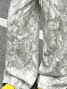 Y2K High Street Hot Girl Millennium Style Fashion Print Sweatpants - Multicolor - View 5