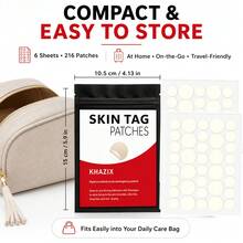 216pcs Concealer Scar Patches, 0.01cm Ultra-Thin, Invisible Coverage For Body Moles And Blemishes, Suitable For All Skin Tones - View 4