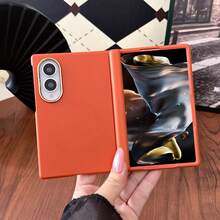 1pc Solid Color Popular Business Fashion Shockproof Anti-Slip Smart Phone Case, Foldable Phone Case, Compatible With Samsung Anti-Drop Protective Case, Phone Case Compatible With Samsung Galaxy ZFold8, Foldable Case For Boys And Girls, Phone Case, Back To School Season, School Opening Season, - Multicolor - View 12