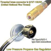 5471 - Manguera y regulador de propano para plancha Blackstone de 17 y 22 pulgadas Se conecta al tanque de 20 libras, se extiende hasta 4 pies, compatible con Blackstone Griddle Charcoal Grill Combo - Multicolor - Ver 6